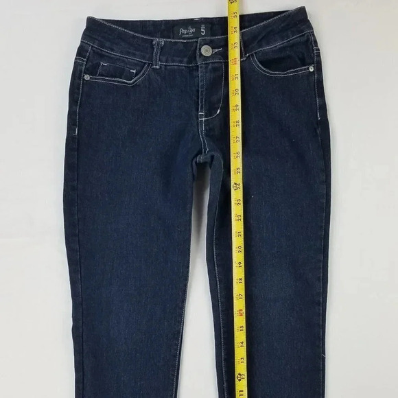 Papaya Women's Premium Blue Denim Jeans Size 5 - Picture 5 of 9